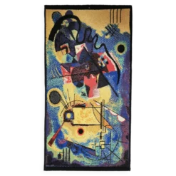 Tapis avec une composition de Wassily Kandinsky, Shahbano, Allemagne années 1980.