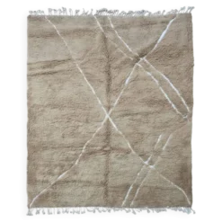 Tapis Beige Contemporain - 297 x 253 cm
