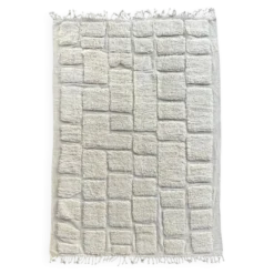 Tapis Beni Ouarain moderne en laine