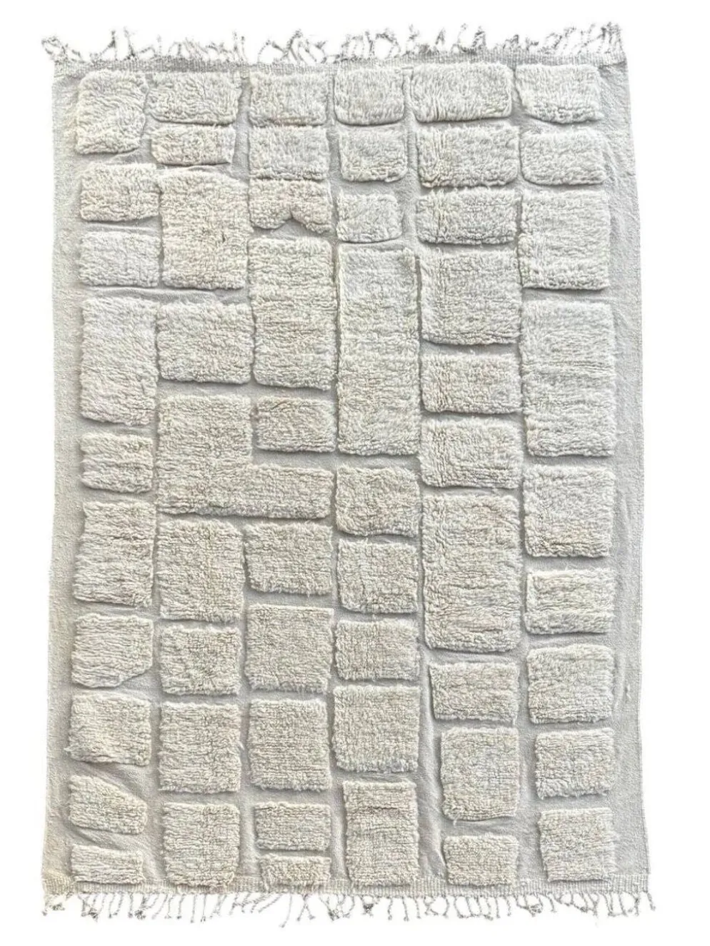 Tapis Beni Ouarain moderne en laine