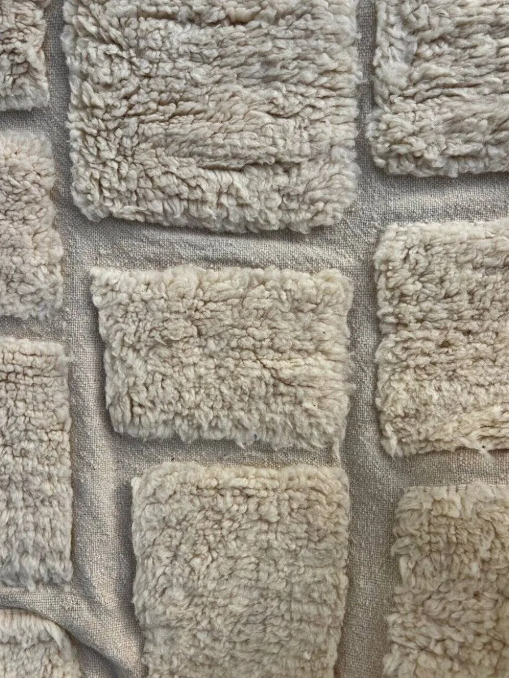 Tapis Beni Ouarain moderne en laine