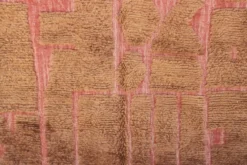 Tapis Beni Ouarain tissé à la main 255×155cm – Terracotta & Argile - AZ821