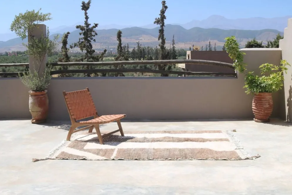 Tapis Beni Ouarain tissé à la main 255×160 cm - AZ820