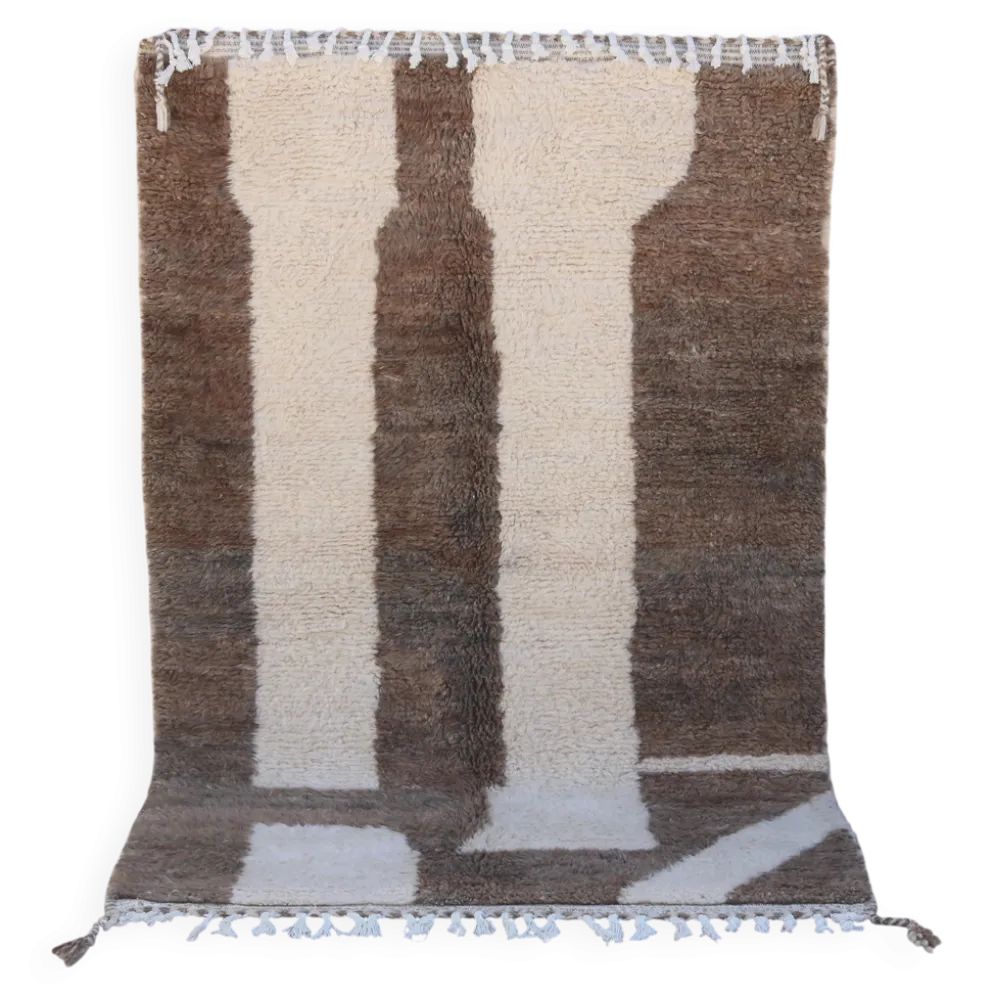 Tapis Beni Ouarain tissé à la main 255×160 cm - AZ820