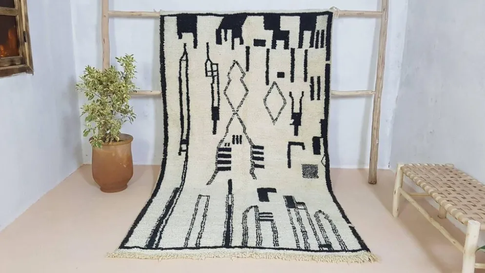 Tapis Beni Ouarain, 275 x 155 cm