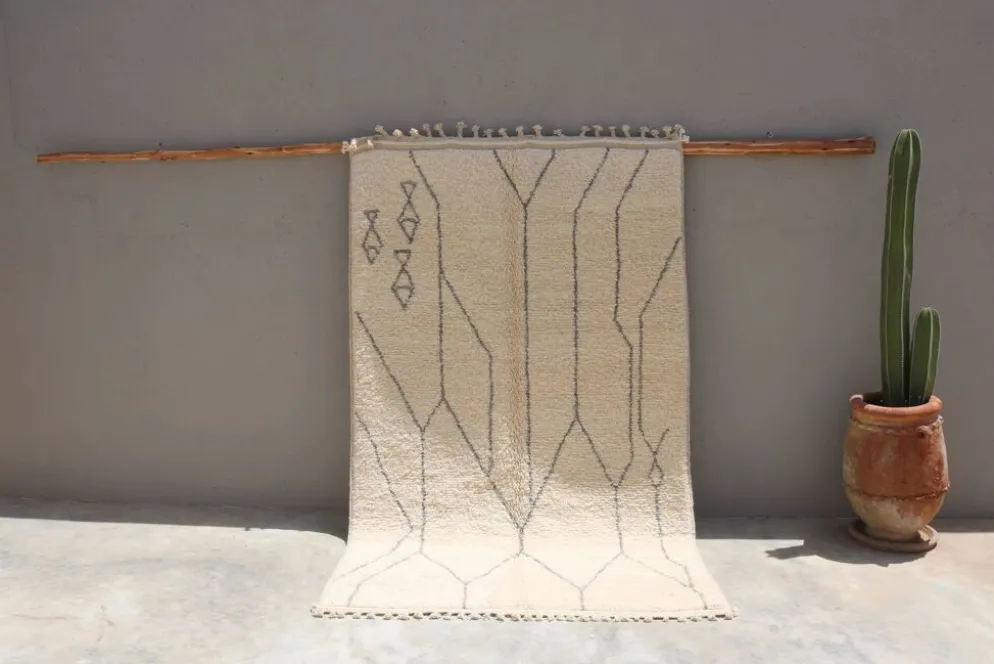 Tapis Beni Ouarain, 250 x 150 cm - AZ838