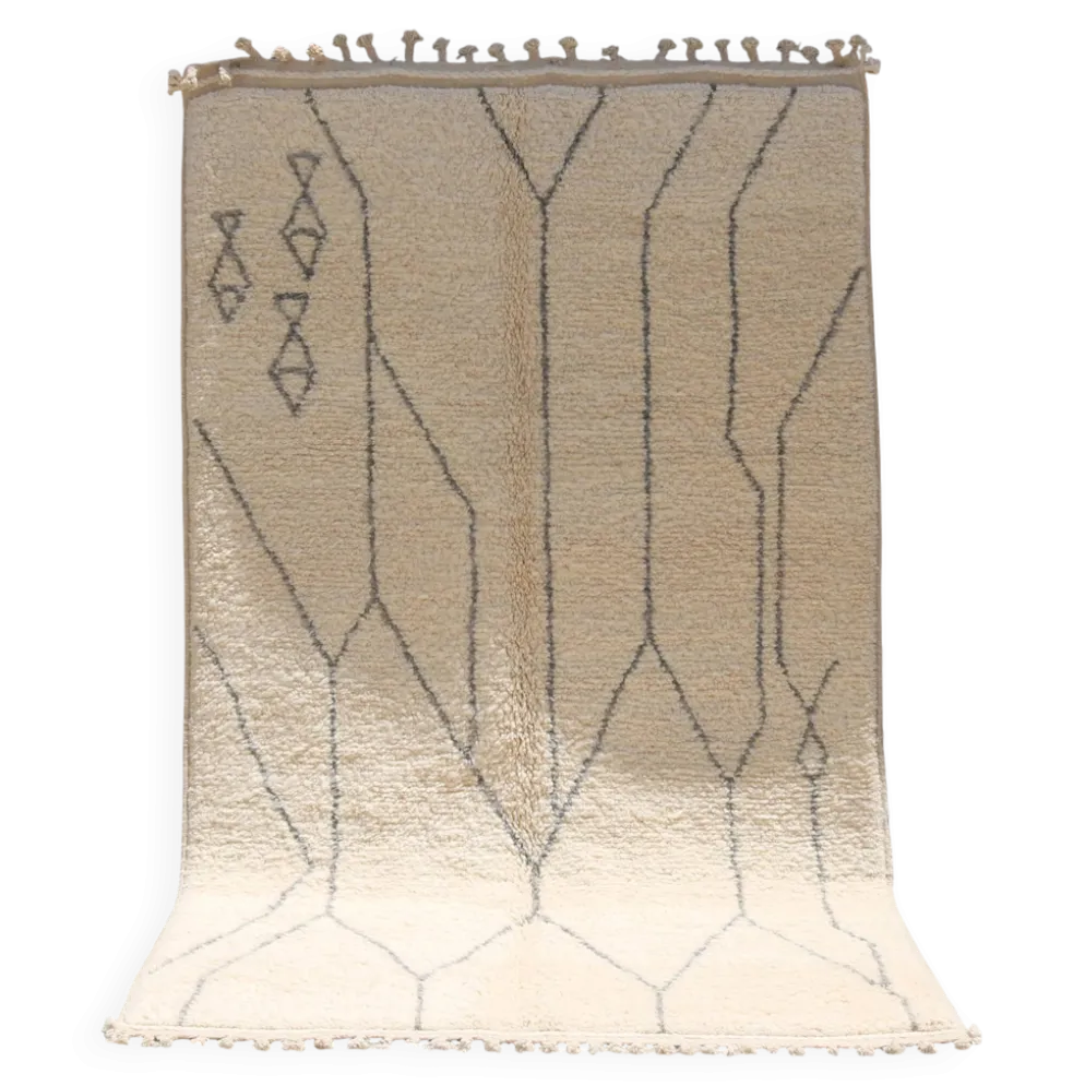 Tapis Beni Ouarain, 250 x 150 cm - AZ838