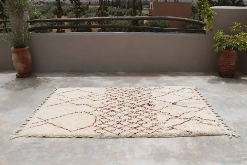 Tapis Beni Ouarain, 255 x 160 cm - AZ850