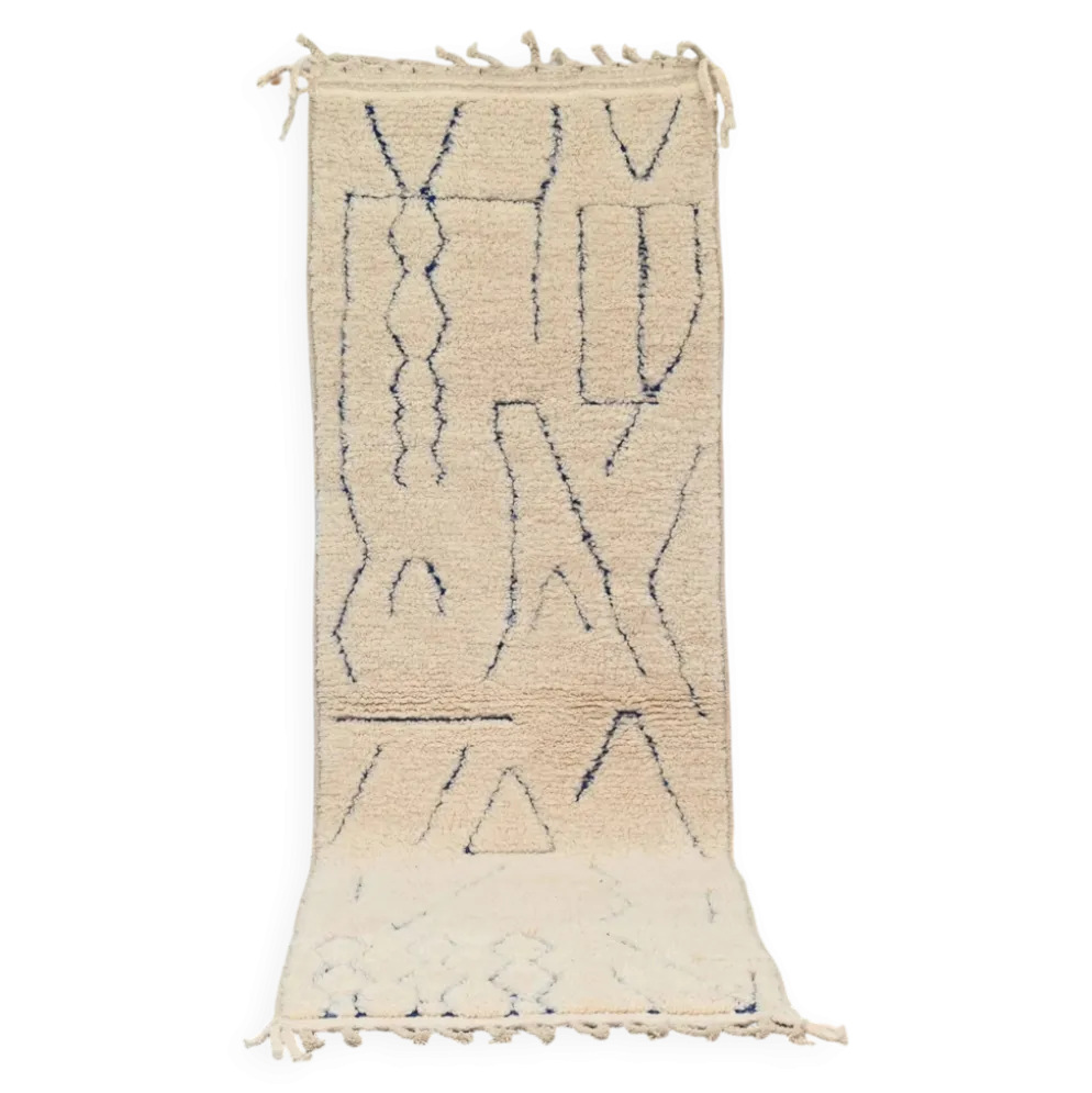 Tapis Beni Ouarain, 295 x 95 cm - R304