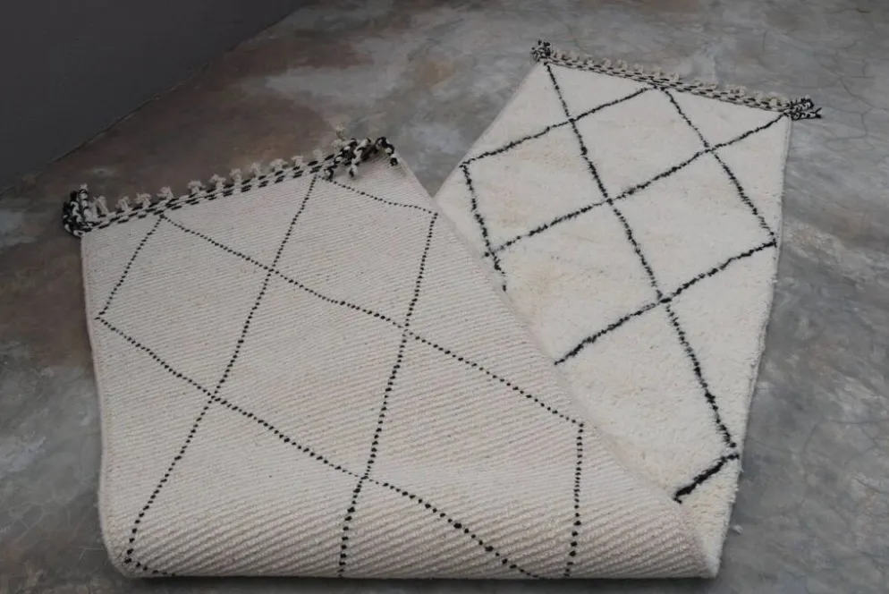 Tapis Beni Ouarain, 305 x 80 cm - R314