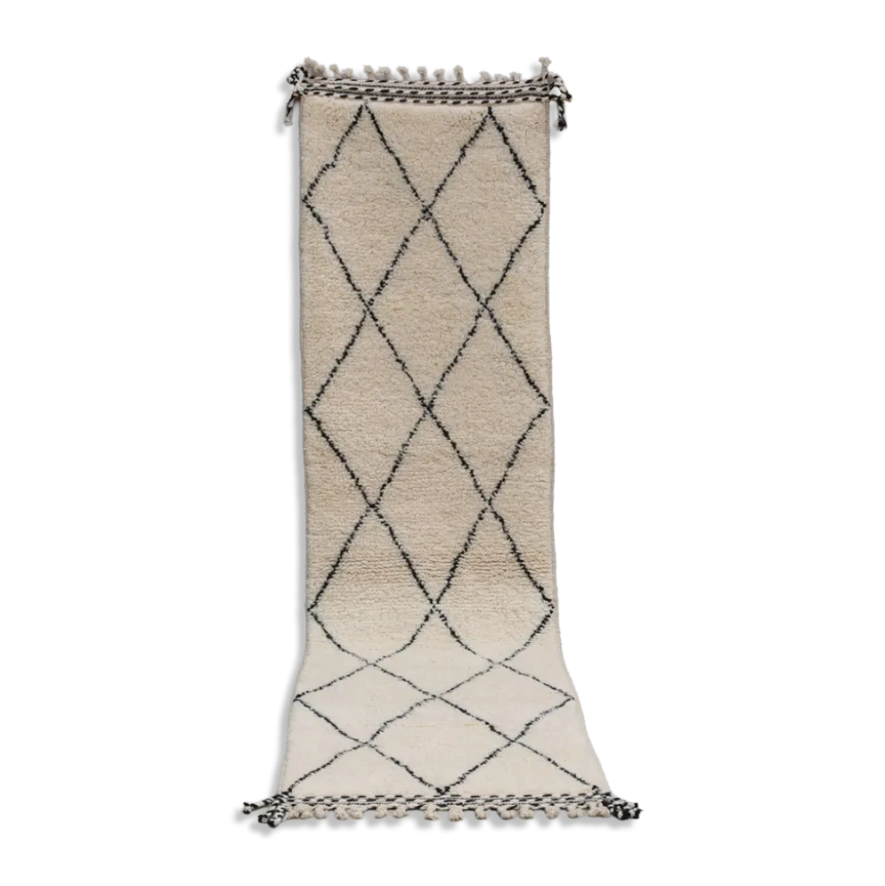 Tapis Beni Ouarain, 305 x 80 cm - R314