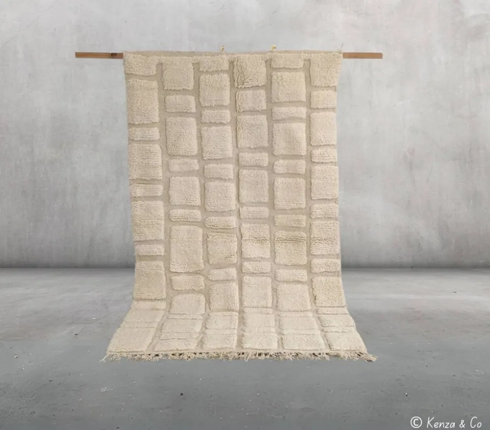 Tapis Beni Ouarain, 255 x 150 cm || 8,37 x 4,92 pieds, MS-386