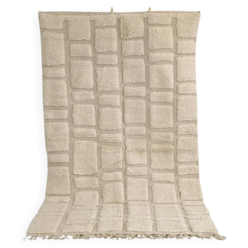 Tapis Beni Ouarain, 255 x 150 cm || 8,37 x 4,92 pieds, MS-386