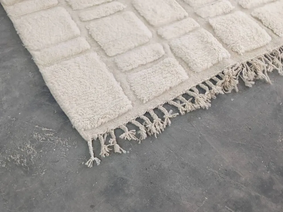 Tapis Beni Ouarain, 255 x 150 cm || 8,37 x 4,92 pieds, MS-386