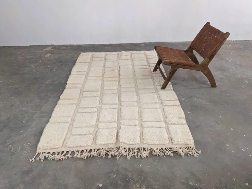 Tapis Beni Ouarain, 255 x 150 cm || 8,37 x 4,92 pieds, MS-386