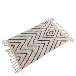 Tapis Beni Ouarain, 165 x 100 cm || 5,41 x 3,28 pieds, P-161