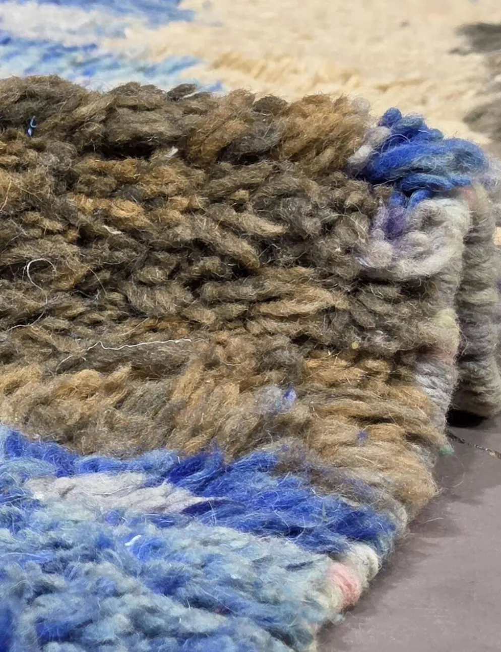 Tapis Berbère Abstrait - 260 x 212 cm