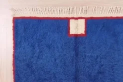Tapis berbère beni ouraine en laine fait main traditionnelle taille 2/3 m