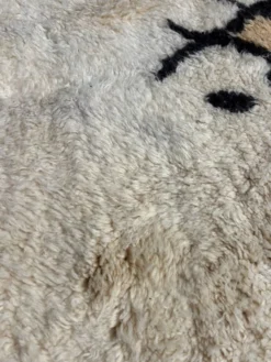 Tapis berbère Beni Ourain en laine, Marrakech