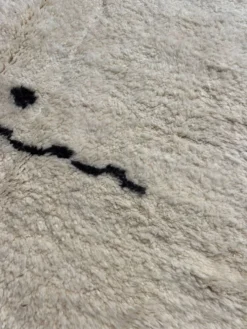 Tapis berbère Beni Ourain en laine, Marrakech