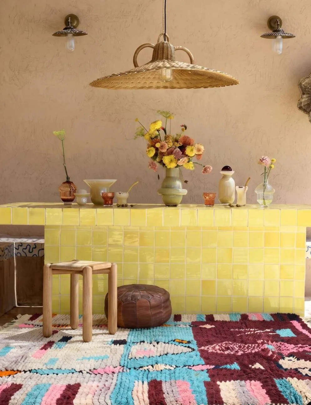 Tapis Berbère Boujad - 260 x 215 cm