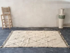 Tapis berbère en laine naturel 200/260cm