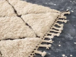 Tapis berbère en laine naturel 200/260cm