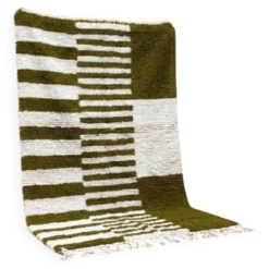 Tapis berbère fait main artisanale traditionnelle taille 150/250 cm