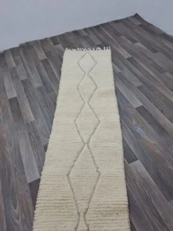 Tapis berbère fait main tapis de passage taille 75/300 cm