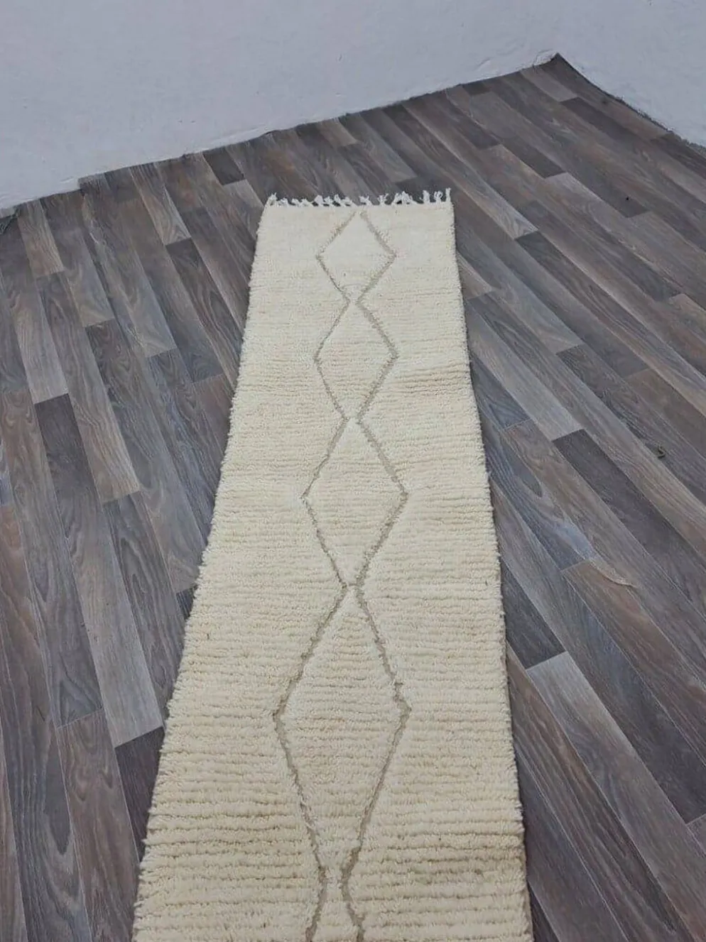 Tapis berbère fait main tapis de passage taille 75/300 cm