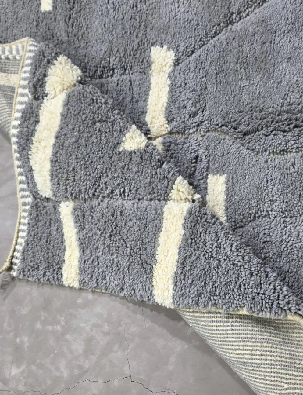 Tapis Berbère Gris - 270 x 180 cm