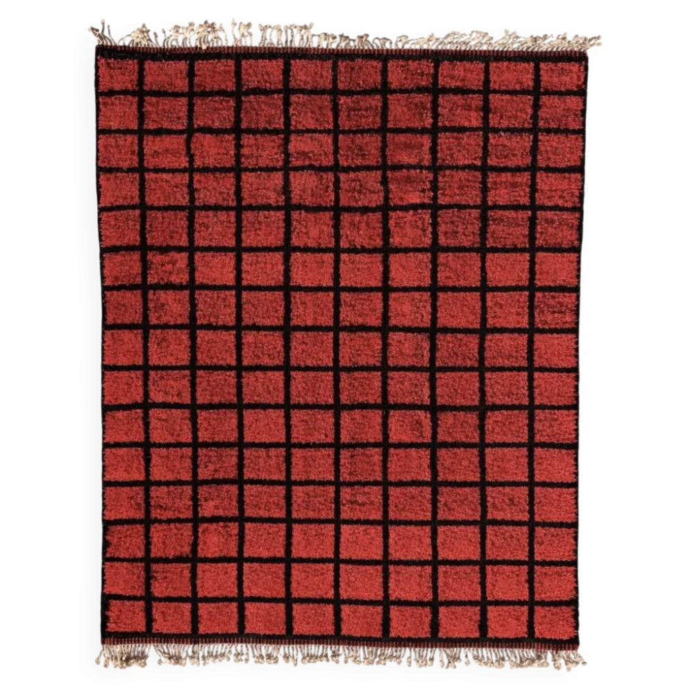 Tapis berbère marocain en laine