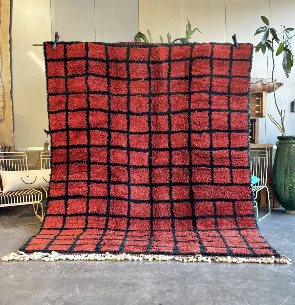 Tapis berbère marocain en laine