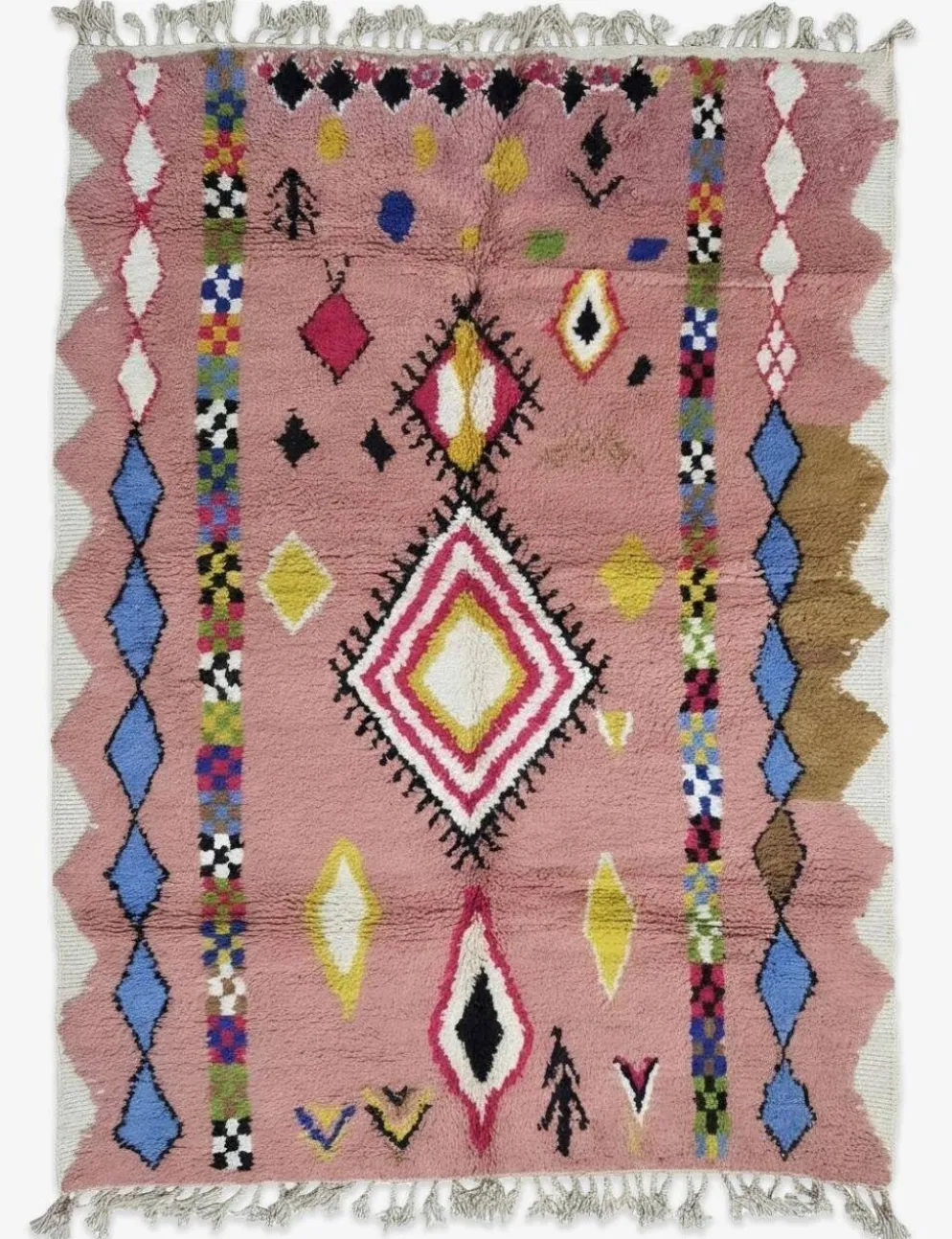 Tapis Berbère Rose - 293 x 210 cm