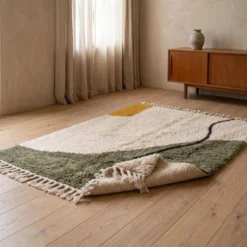 Tapis berbère traditionnel artisanale fait main 1,5/2,5 m