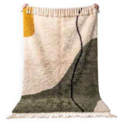 Tapis berbère traditionnel artisanale fait main 1,5/2,5 m