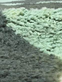 Tapis Berbère Vert Contemporain - 300 x 246 cm