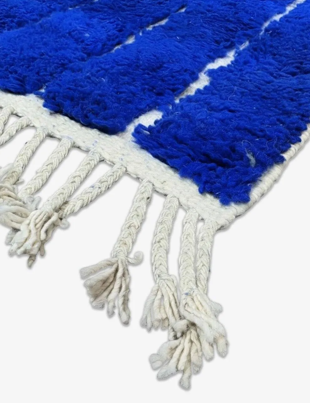 Tapis Bleu Contemporain - 300 x 237 cm
