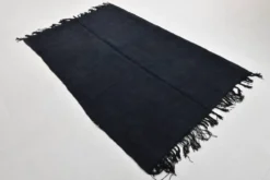 Tapis Blue Marine, Kilim Vintage en Laine 156x244 cm