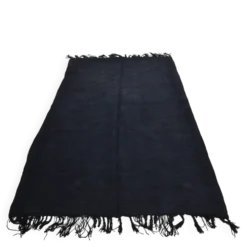 Tapis Blue Marine, Kilim Vintage en Laine 156x244 cm