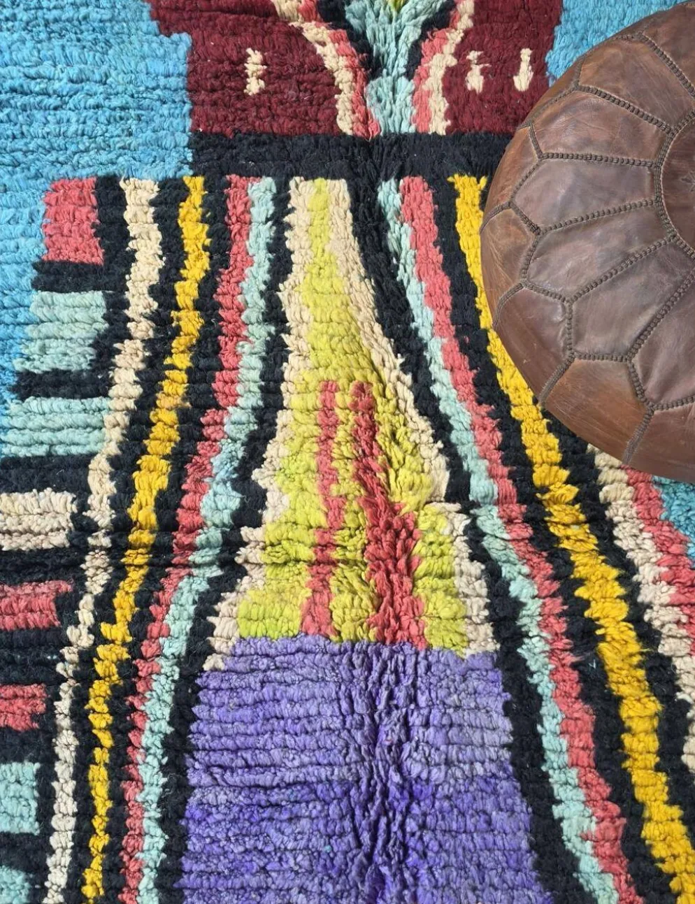 Tapis Boujad Contemporain - 273 x 187 cm