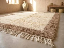 Tapis bérbere fait main artisanale traditionnelle taille 150/250 cm