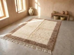 Tapis bérbere fait main artisanale traditionnelle taille 150/250 cm