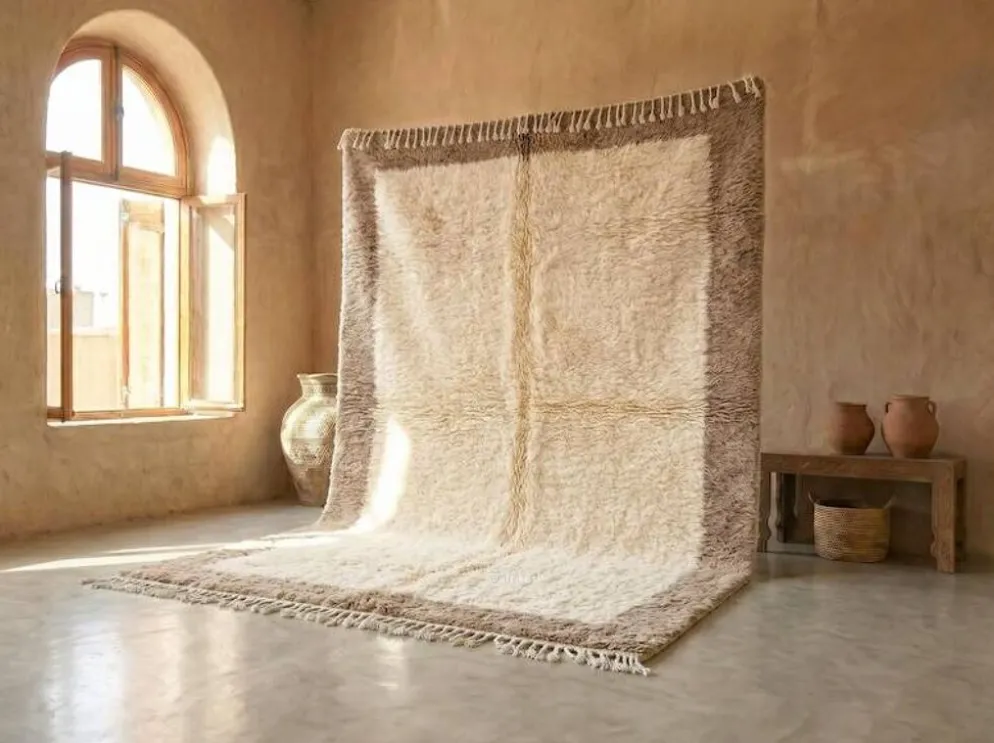 Tapis bérbere fait main artisanale traditionnelle taille 150/250 cm