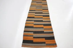 Tapis/Carpet géométrique moderniste Bauhaus, Tchécoslovaquie / années 1930