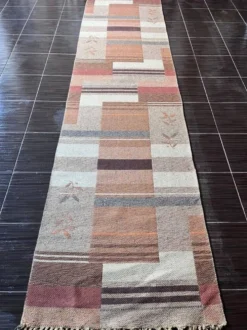 Tapis/Carpet XXL Bauhaus Géométrique Moderniste, Tchécoslovaquie, années 1930