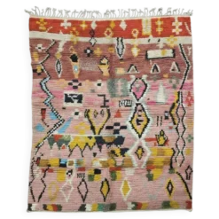 Tapis Coloré contemporain - 272 x 219 cm
