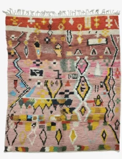 Tapis Coloré contemporain - 272 x 219 cm