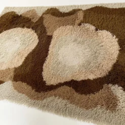 Tapis coloré psychédélique par Desso Pays-Bas Danemark 1970