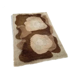 Tapis coloré psychédélique par Desso Pays-Bas Danemark 1970